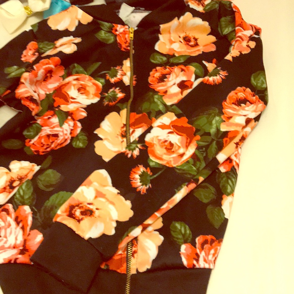 Floral jacket
